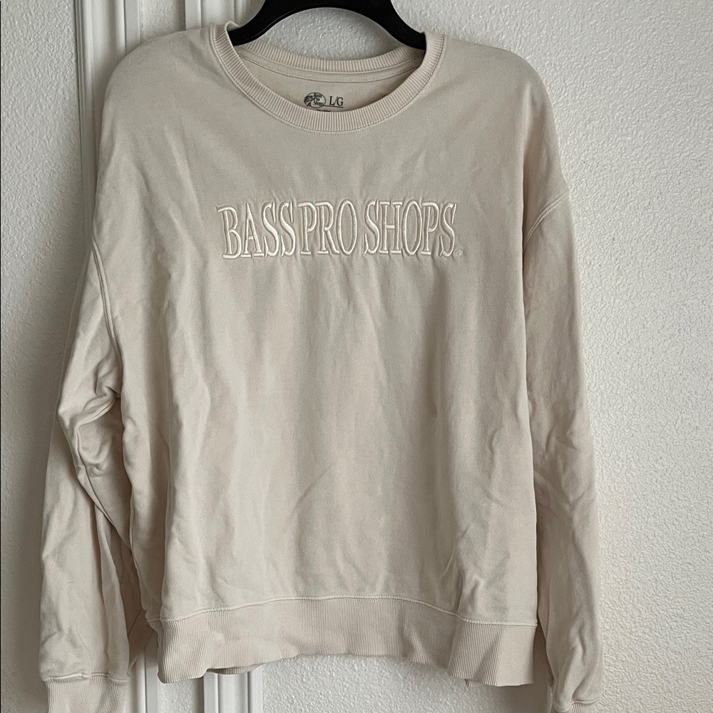 Bass Pro Shops Beige Pullover